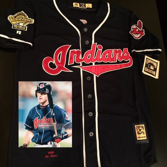 retro indians jersey